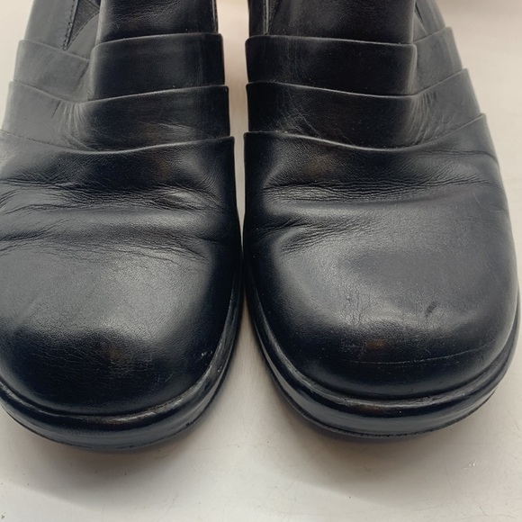 Dansko Black Leather Heeled Loafer Sz 8 /38. DAN0214A - Picture 12 of 12